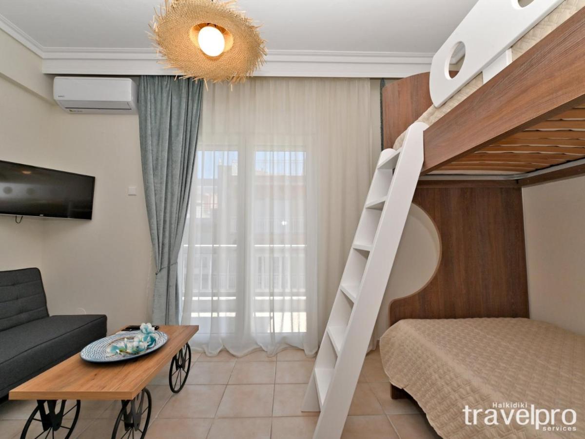 Marianthi Apartment By Rentalspro Services - Nea Moudania Halkidiki Экстерьер фото